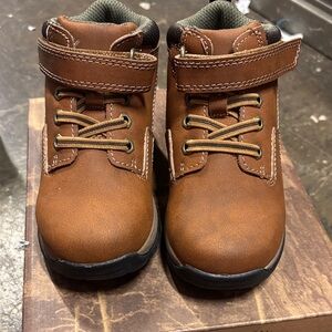 Stone canyon foot wear Brown Leather Kids Boots